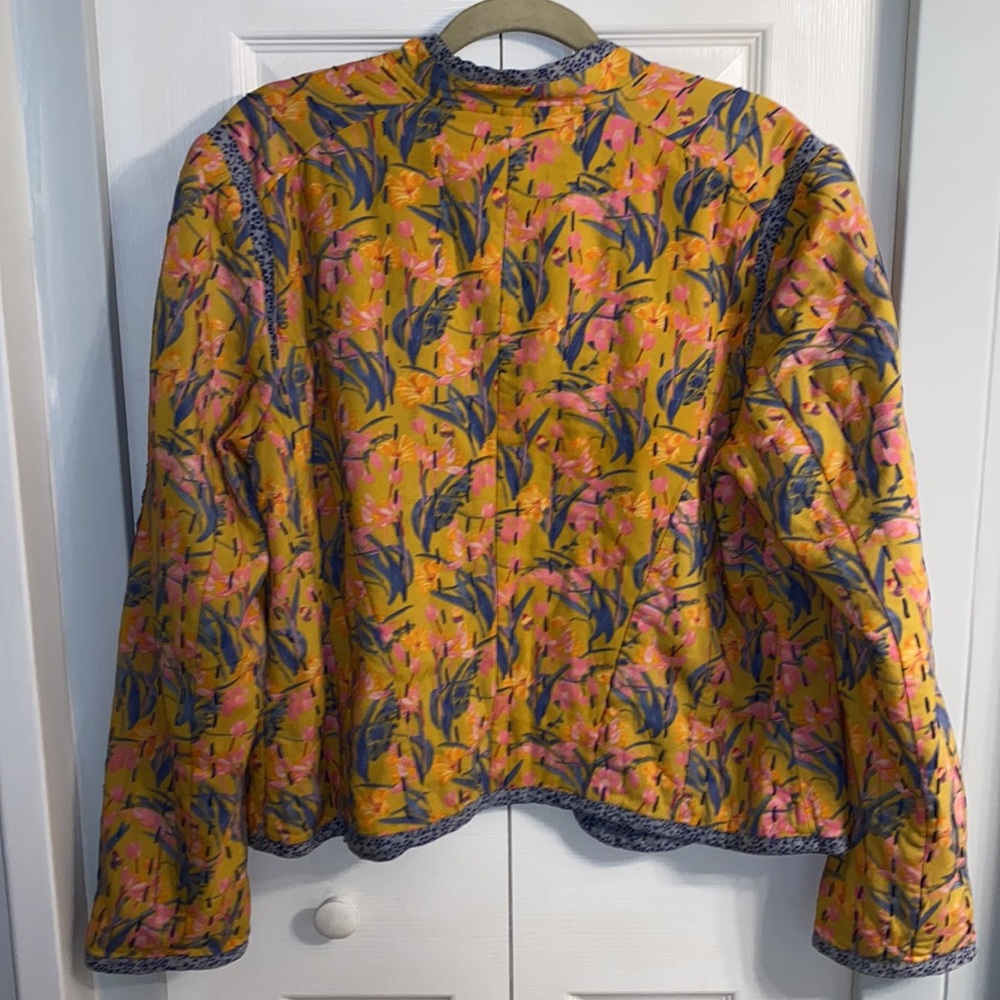 Anthropologie Floral Jacket - Picture 6 of 10
